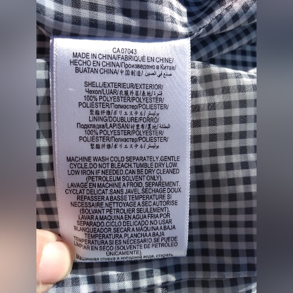 BCBGeneration Beige Double Breasted Jacket, Size Large, Fluttery Cuffs - Picture 3 of 15